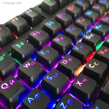 

Wired Gamer Keyboard USB Connection Mechanical feel Keyboards Mixed Swich Backlight Gaming Keyboard 108 Keycaps for laptop PC