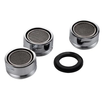 

3Pcs Faucet Bubbler Threaded Faucet Aerator Water Saving Filter Sprayer for Kitchen