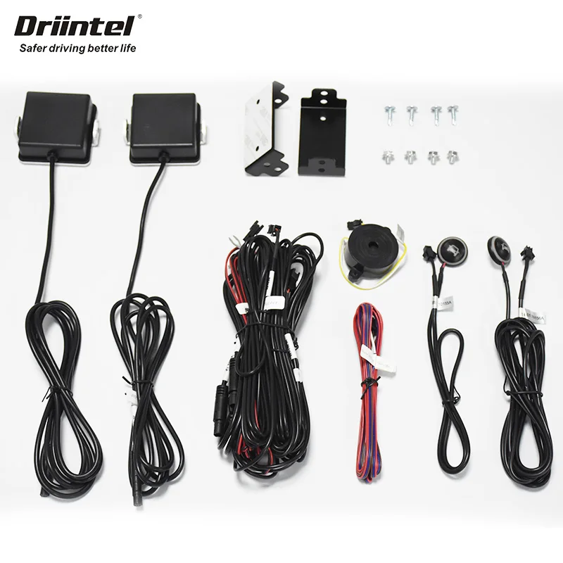 Driintel Blind zone monitoring system lane changing assistant system overtaking alarm can detect pedestrians and motorcycles