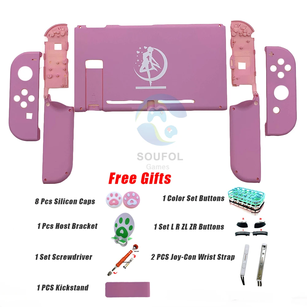 Новый Сменный масляный корпус чехол для Nintendo Switch NS животные перекрещивание