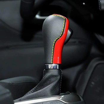 

for Jeep Renegade Accessories Gear Shifter Head Knob Trim for 2016-2020 Jeep Renegade, ABS Red 1 PC