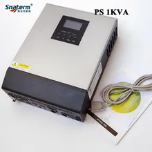 1KVA Чистая Синусоидальная волна гибридный солнечный инвертор 12V DC 220 V/230 V/240VAC 50HZ60HZ встроенный PWM 50A контроллер заряда