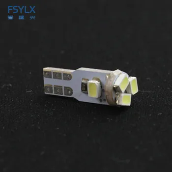 شراءFSYLX سيارة W3W T5 LED لوحة القيادة تحذير مؤشر ضوء لمبة 73 74 T5 LED الداخلية مصباح لوح لمبة 5SMD T5 LED أداة ضوء