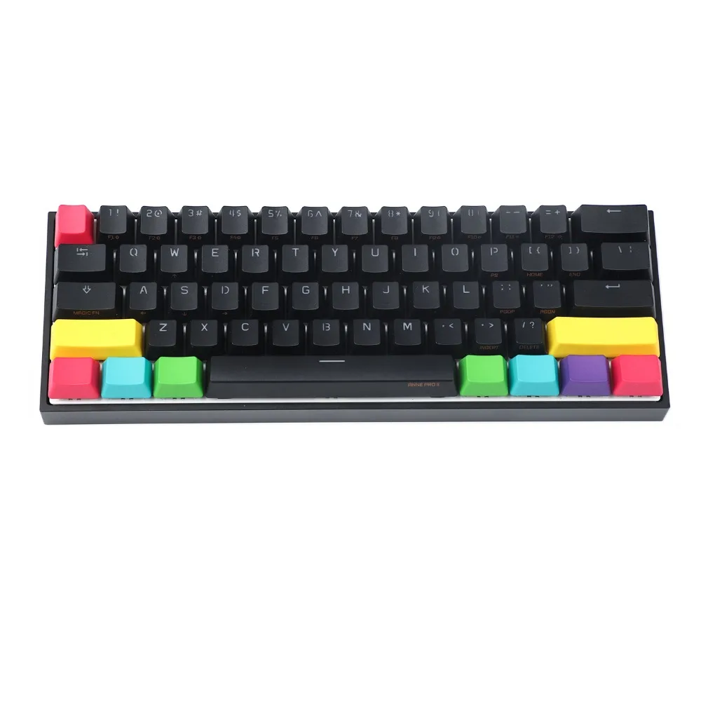 Anne Pro 2 анодированный алюминиевый чехол с ЧПУ резиновые ножки Винты