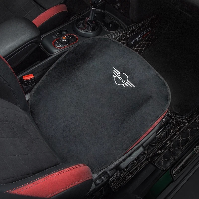 Для Mini Cooper R50 R53 R55 R56 R60 R61 F54 F55 F56 F60 Автомобильный плюшевый теплый чехол для подушки сиденья коврик автомобильные аксессуары