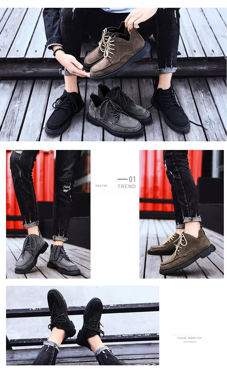 Winter Warm Snow Boots Men Lace Up Waterproof Casual Shoes Men Comfortable Safety Work Boots Rubber Ankle Shoes Big Size 48
