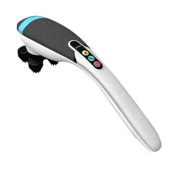 

5 Speeds 6 Mode Handheld Electric Heat Deep Kneading Tissue Massager Neck Waist Multi-Function Massage Rechargeable Massager