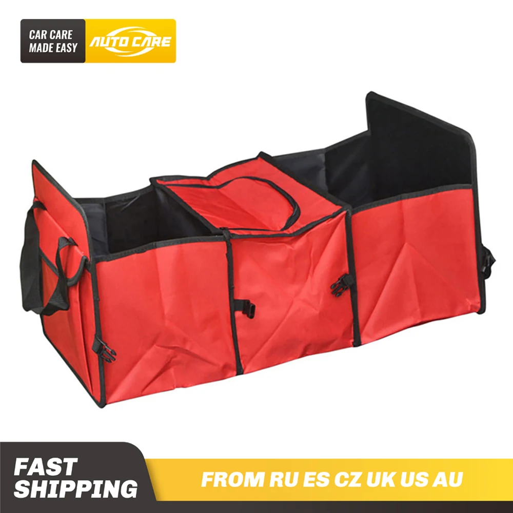 Car Trunk Storage Bag Oxford Cloth Foldable Truck Organizer Box Tidy Organiser with Cooling | Автомобили и мотоциклы