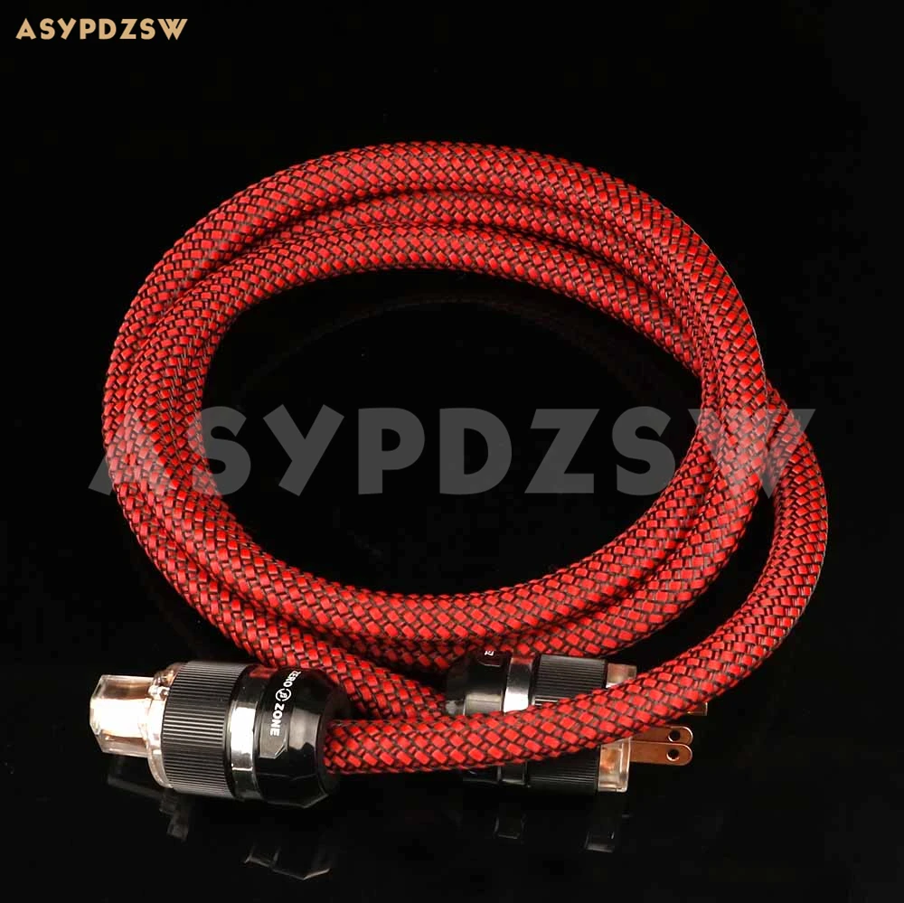

1.8M LN01B Purple copper 3 core US standard AC Power supply cable for CD/Power amplifier