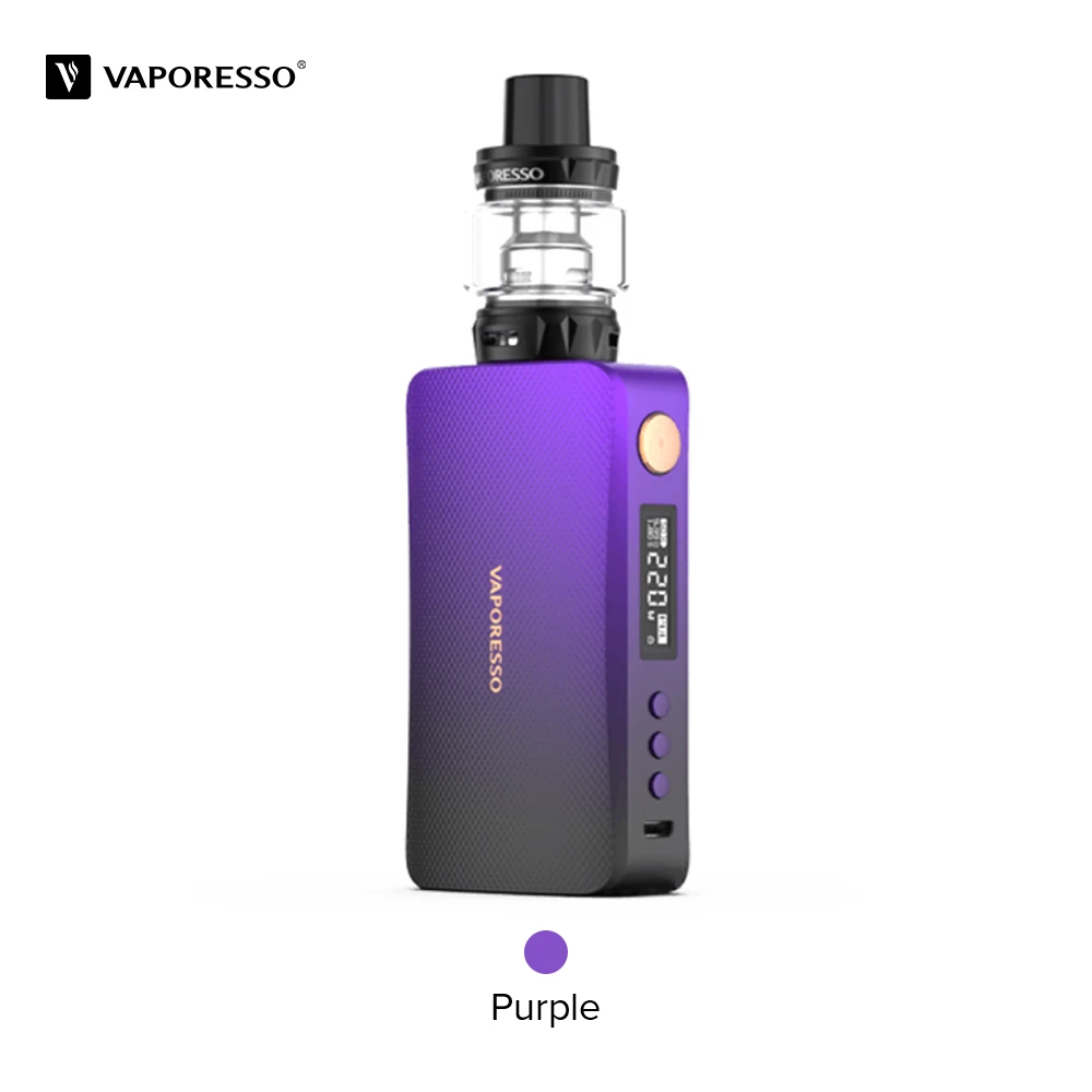 Vaporesso GEN с SKRR-S баком Vape с 8 мл электронная сигарета бак QF Полоса катушка QF сетка катушка VS Vaporesso люкс-с - Цвет: Фиолетовый