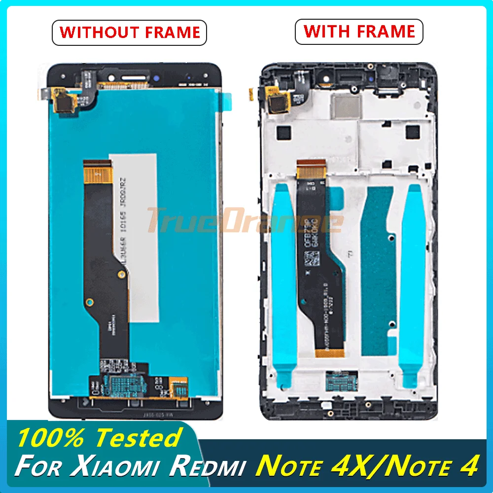 ЖК дисплей и рамка для Xiaomi Redmi Note 4X экран дисплея 4 глобальная версия только Snapdragon