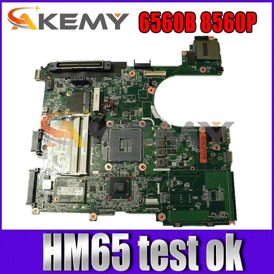 654129-001 654129-501 для HP Probook 6560B 8560P HM65 материнская плата ноутбука 01015FL00-388-G DDR3 |