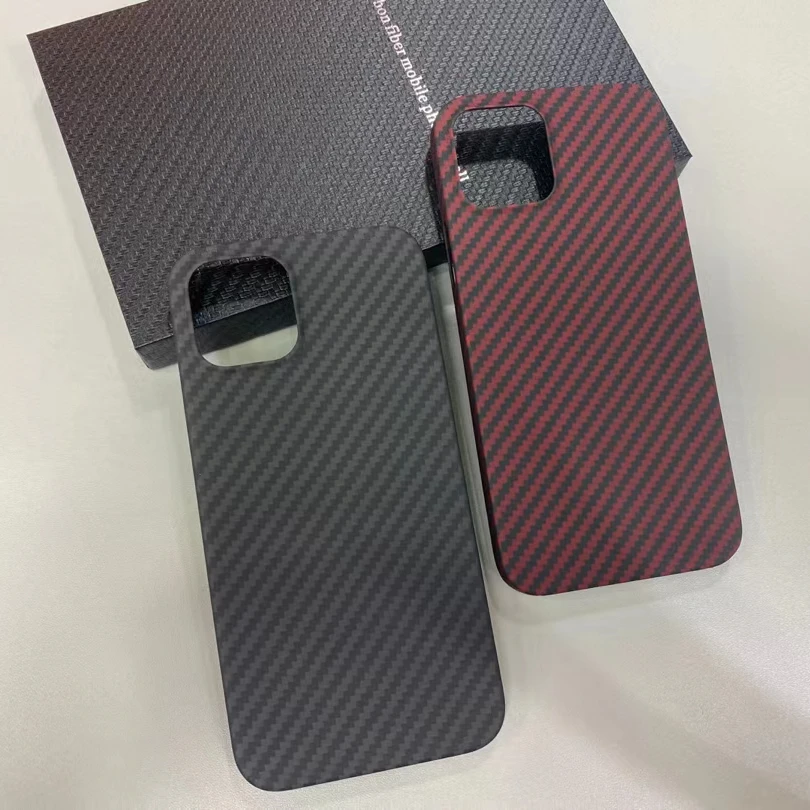 Super Sports Car Matte Ultra-Light 100% Real Carbon Fiber Cover For iPhone12 Mini Case For iPhone 12 Pro Max Carbon Fiber Case