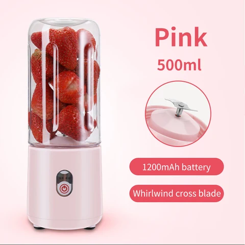 Blender Mini Juicer Food Processor Household Portables Smoothie Blenders Hand Food Mixer Juicer Cooking Appliances Home