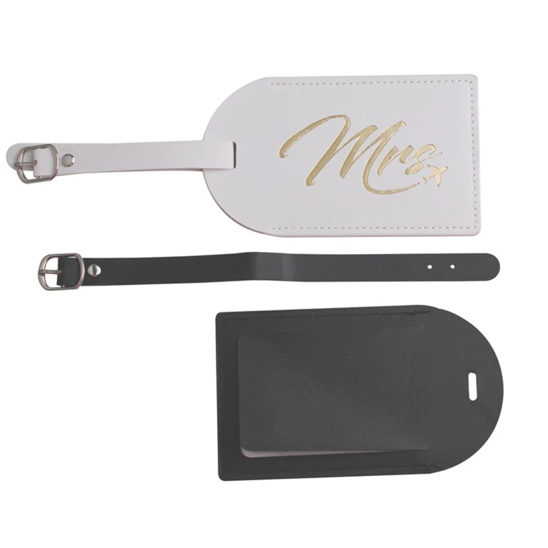 

Mr Mrs Travel Luggage Tags Wedding Bridal Gift Cute Suitcase Tag Tag