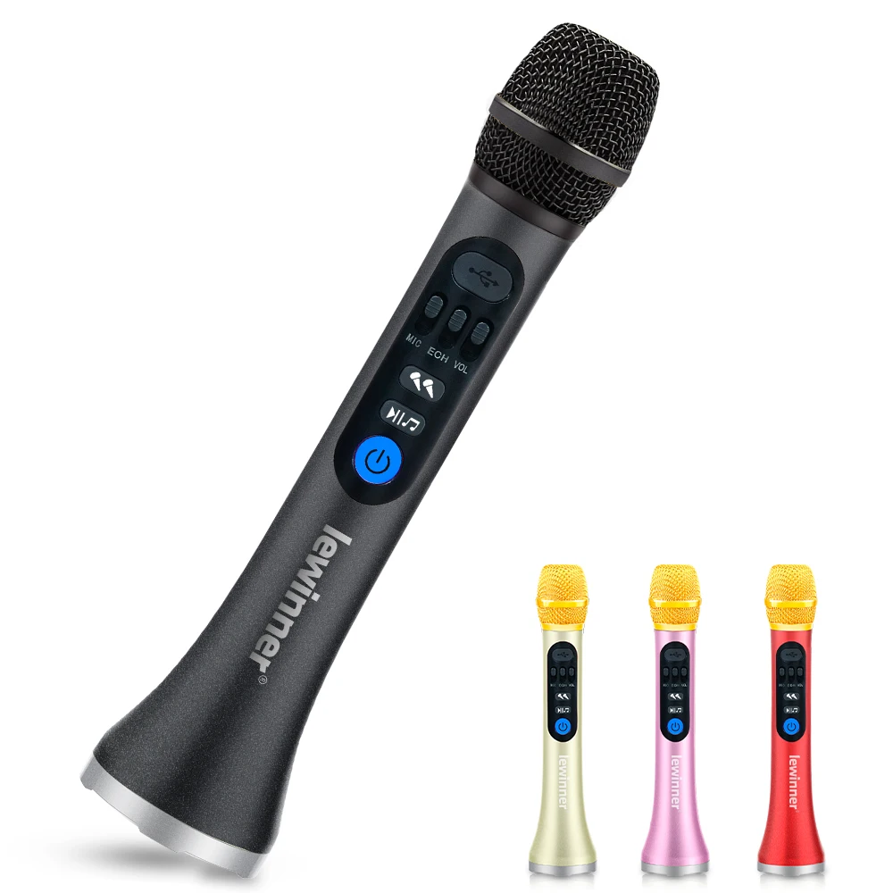 Портативный Bluetooth-микрофон Lewinner, 30 Вт
