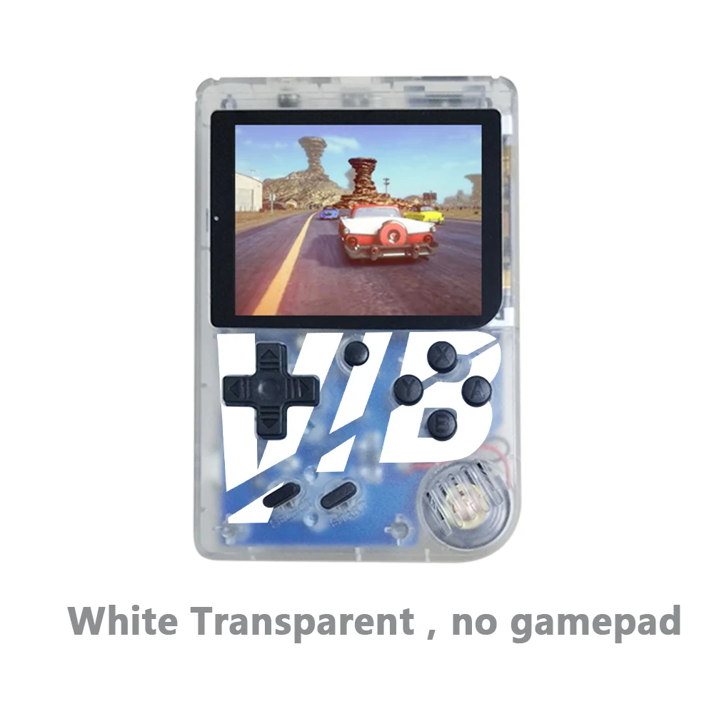 White Transparent Продукт игры приставка игровая Q5 ретро мини 8 бит Fc Ретро игровая видео игра встроенные 169 игры портативная игровая консоль супер VIB игра 30 вибрирующих sup игр игровая приставка - Цвет: White Transparent