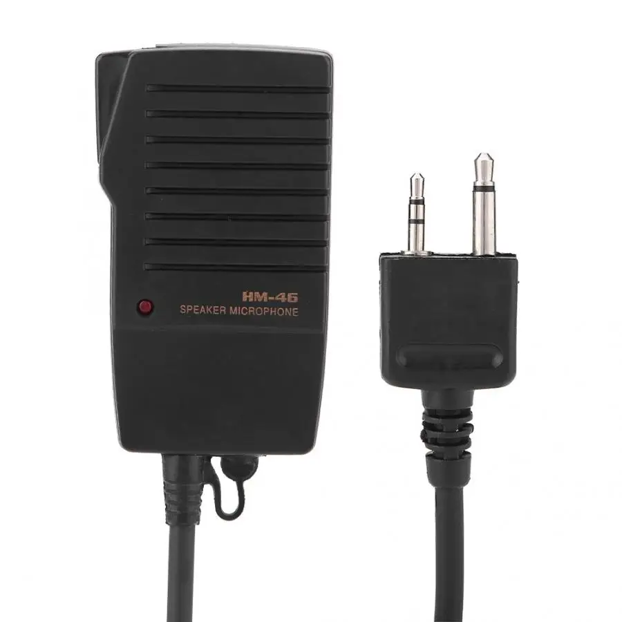 KTV HM-46 Handheld Speaker Micphone for ICOM IC-V8 V82 V85 IC-T2H T8A 2AT E90 W32A Radios studio microphone