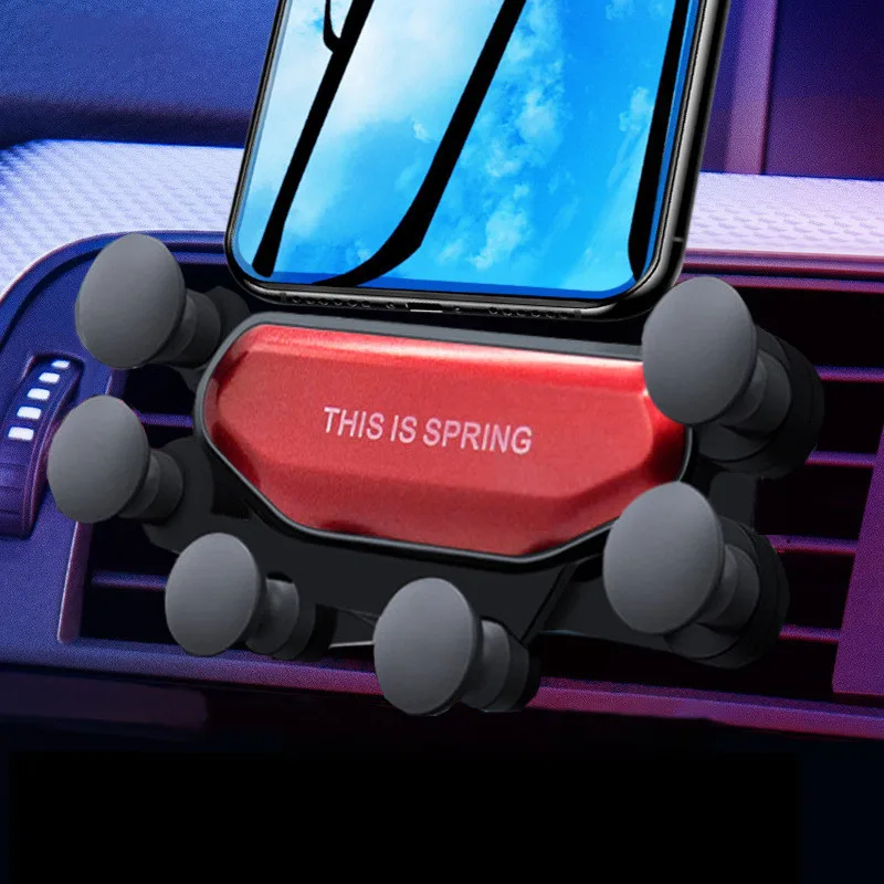 

Car Phone Holder No Magnetic Gravity Stand Mobile Support Holder GPS Car Phone Mount Holder Stand For iphone Samsung