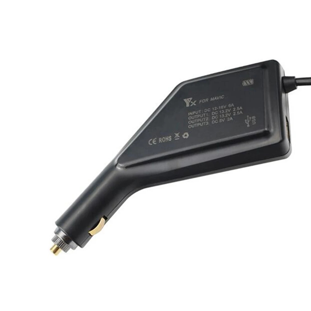 3 в 1 Автомобильное зарядное устройство с батарея для usb-порта Зарядка для телефона планшета для DJI Mavic Pro Аксессуары пульта дистанционного управления