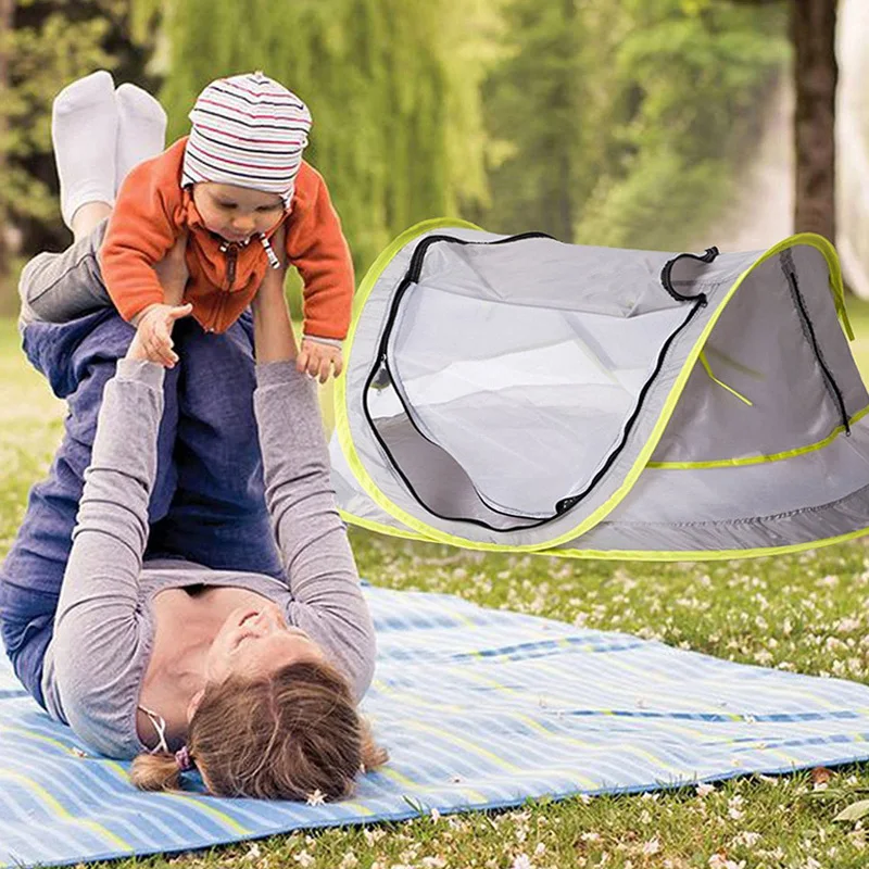 Shark Summer Baby Beach Tent Uv-Protection Sun Shelter with Pool Waterproof Awning Tent Children 'S Tent Kids House