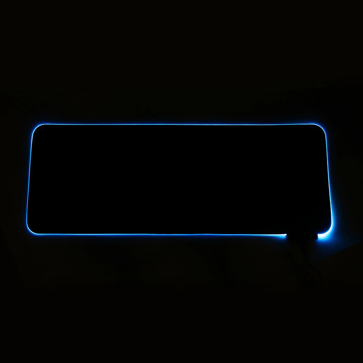 RGB компьютерный коврик для мыши большой коврик для мыши игровой коврик для мыши геймер с мягкой тканевой поверхностью нескользящий водонепроницаемый с usb-кабелем