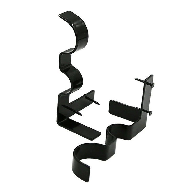 

1 Pair New Curtain Rod Bracket Kwik Hang Curtain Rod Holders Tap Right Into Window Frame Curtain Rod Bracket