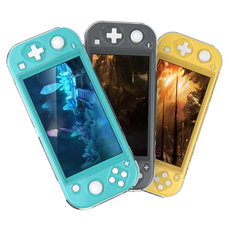OOTDTY 1 шт ТПУ прозрачный Кристальный защитный чехол для kingd Switch Lite