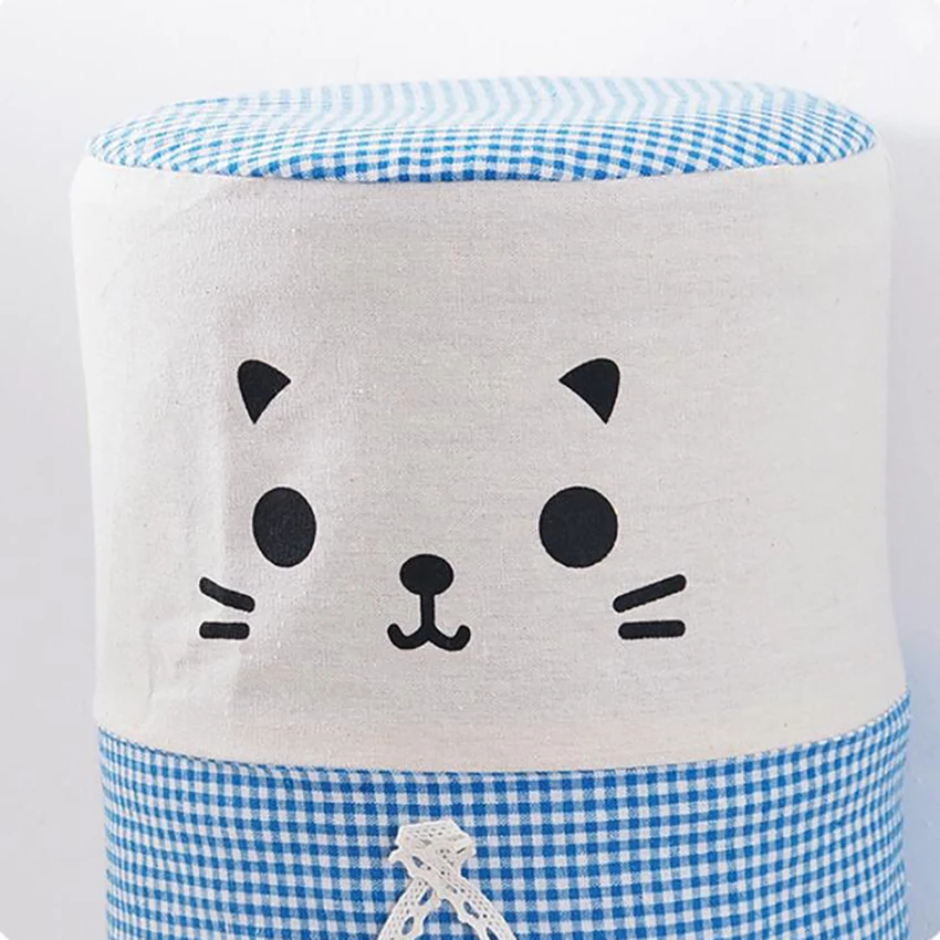 Cute Cartoon Water Dispenser Barrel Covers Durable Dust Proof Fabric Bucket Covers Furniture Cover Protector for Home Office, water dispenser cover