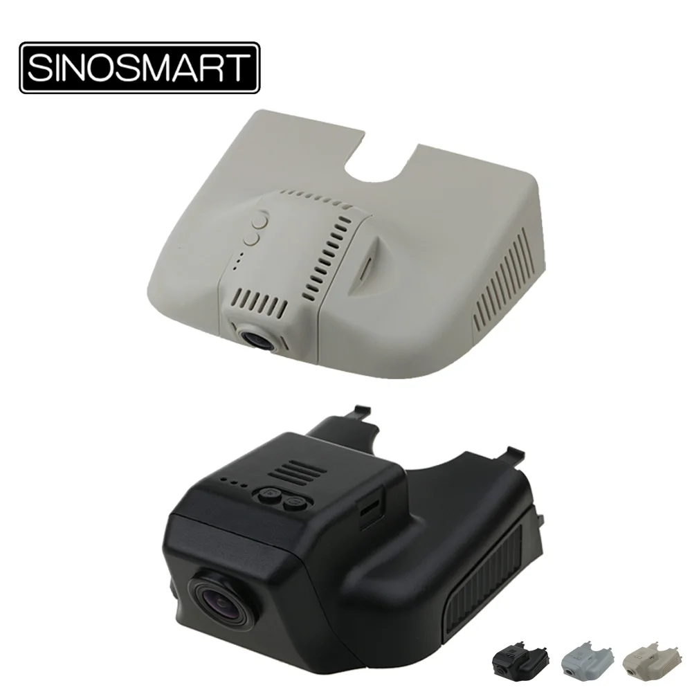 SINOSMART Novatek 96672 Wifi DVR для Mercedes Benz ML класс общего управления смартфоном SONY IMX323|dual
