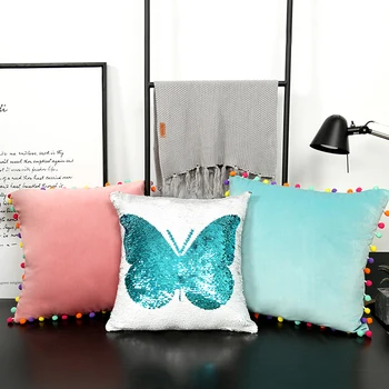 

Morden Sofa Car cushion Solid Velvet cushions Cute Bedroom Decorative Minimalist Throw Pillows fashion wedding home decoration