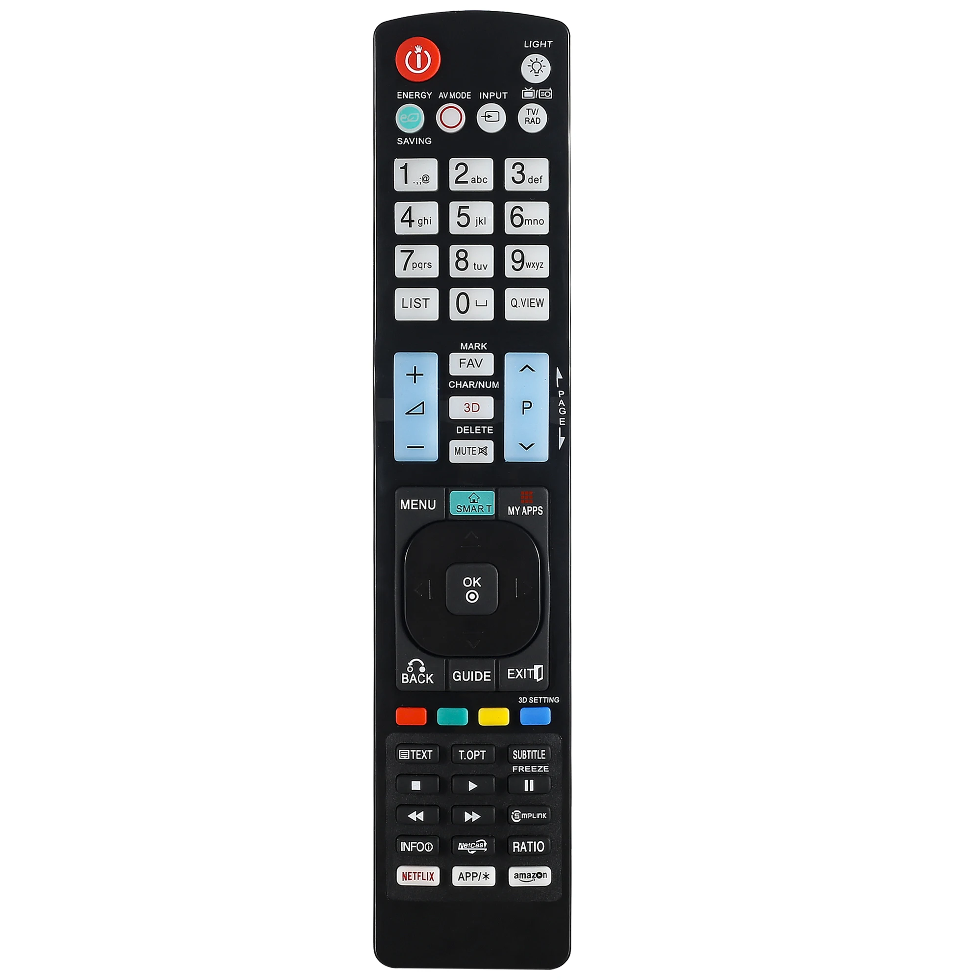 Remote Control Suitable for LG AKB74455401 32LF630V 32LF631V 32LF632V 40LF630V 40LF631V Huayu | Электроника