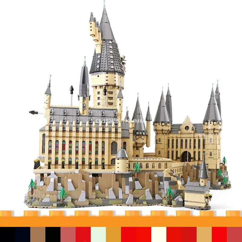 

16060 Potter Movie Castle Magic Model 6742Pcs Building Block Bricks Toy Compatible with 71043 Christmas Gift For Children