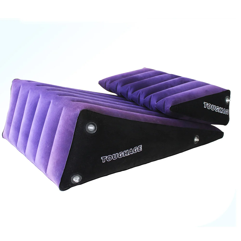 TOUGHAGE G Spot Sex Wedge PVC Sex Furniture Set Adult Games Toys For Couples Products PF3203