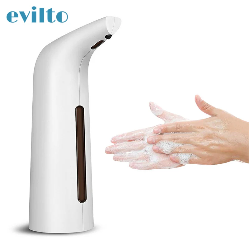 

400ml Automatic Liquid Soap Dispenser Smart Sensor Touchless Electroplated Sanitizer Dispensador for Kitchen Bathroom Dropship