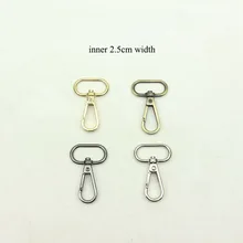 

5pcs 25mm Metal Belt Clip Buckles Swivel Lobster Clasp Dog Collar Strap Buckle Carabiner Snap Hook DIY Backpack Bag Accessory