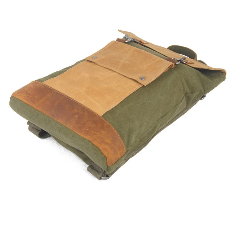 Винтажные рюкзаки для путешествий, повседневный рюкзак из воловьей кожи для путешествий, плотная Холщовая Сумка, школьный рюкзак, сумки