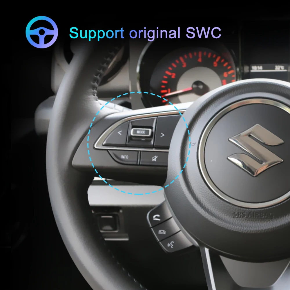 2 Din Android 8 1 gps радио для Suzuki Jimny 2019 головное устройство 9 0 дюймов г 32 Восьмиядерный