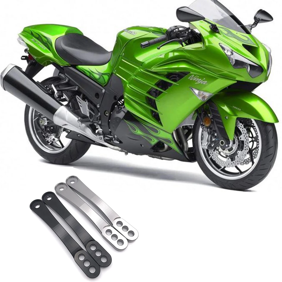 For KAWASAKI ZX 2006 2011 14R 2012 2015 ZZR 1400 2006 2015 Motorcycle Accessories Lowering Kit Decline steel|Covers & Ornamental Mouldings| - AliExpress