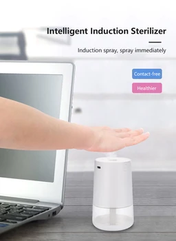 

Portable Alcohol Disinfector Sprayer Intelligent Induction Spray Sterilizer Automatic Induction Soap Dispenser Kitchen Tools