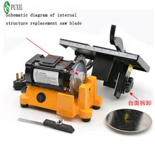 Ручная пила для резки древесины, Неметаллическая Нефритовая режущая модель, Настольная пила, 2 вида пилы