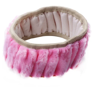 

Steering-Wheel Plush Car Steering Wheel Covers Winter Faux Fur Hand Brake and Gear Cover Set Car Interior Accessories Universal