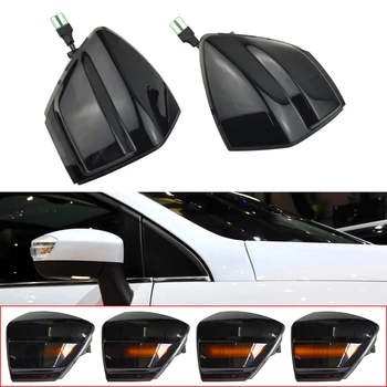 

2pcs LED Dynamic Turn Signal Light Car Rear View Mirror LED Indicator Blinker For FORD Focus 2 MK2 2004 - 2008 C-MAX S-Max