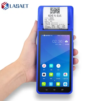 

Android POS PDA Terminal 1D Barcode Scanner Printer 58mm Thermal Receipt Bluetooth Rugged handheld Terminal Systems