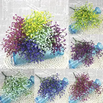 

1 Bouquet Fake Little flowers Heads DIY Gypsophila Simulation Artificial Fake Flower Baby's Breath Wedding Home Decoration