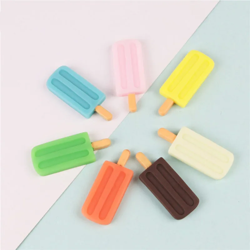 

10Pcs Ice Cream UV Resin Epoxy Mold Filler Phone Case Decoration Paste Crafts For Diy Jewelry Making Tools