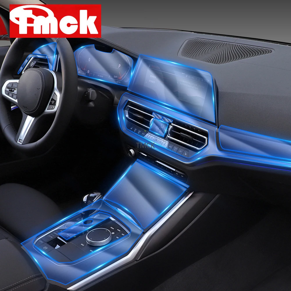 Для BMW 3 серии G20 G28 325li 325i 2019 2020 Автомобильная дверь центральная консоль медиа