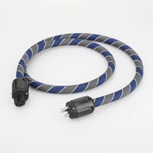 Audiocrast P101 DW34 HI End US AC Power Cable 3pins US Plug Power Cord Audiophile Power Cable CD Tube amplifer headphone