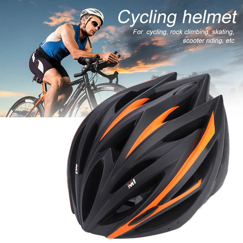 

Road Mountain Bike Riding Helmet Integrated Molding With Cap Eaves Men's And Women's Bicycle Helmets Casco Bicicleta Hombre