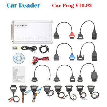 

Online ECU Chip Tunning Programmer Airbag Reset With All 21 adapters Carprog full V9.31 10.93 Carprog Full V10.93 Car prog V8.21
